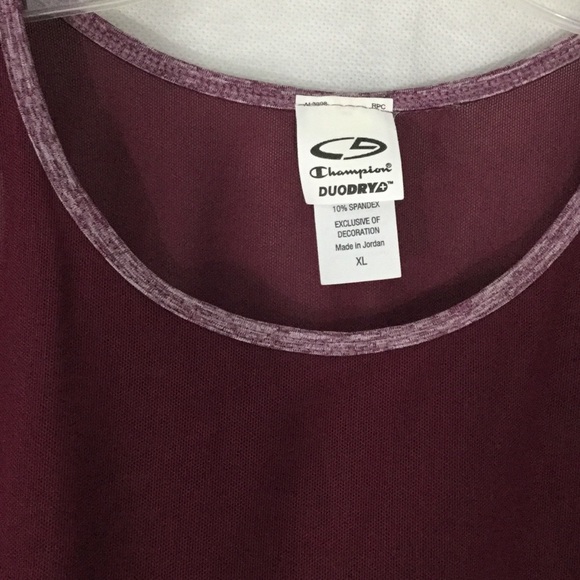 Champion Burgundy Athletic Top - Picture 4 of 6